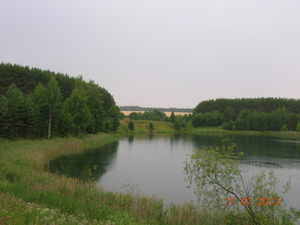 Озеро Лежнинское.