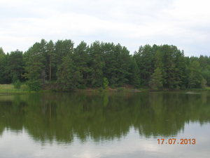 Озеро Ахмановское.